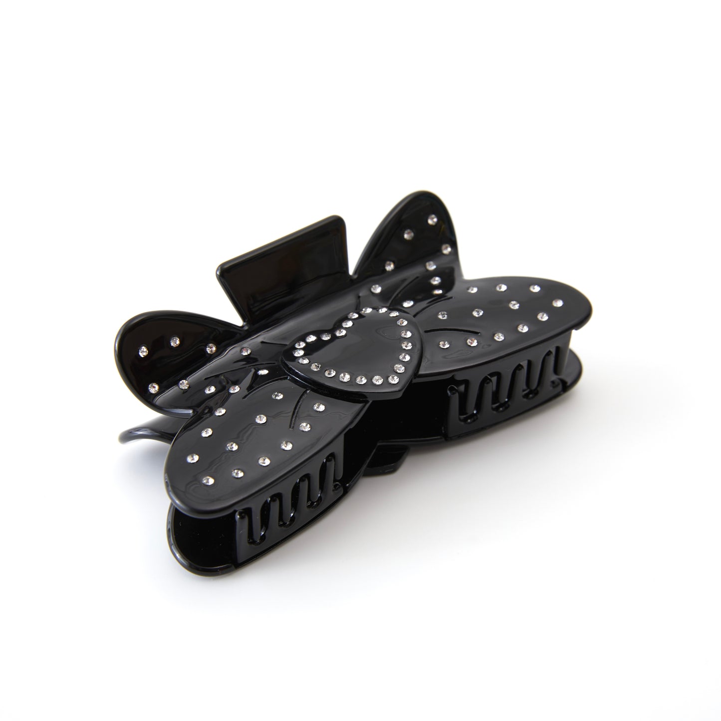 Bow Clip in Noir
