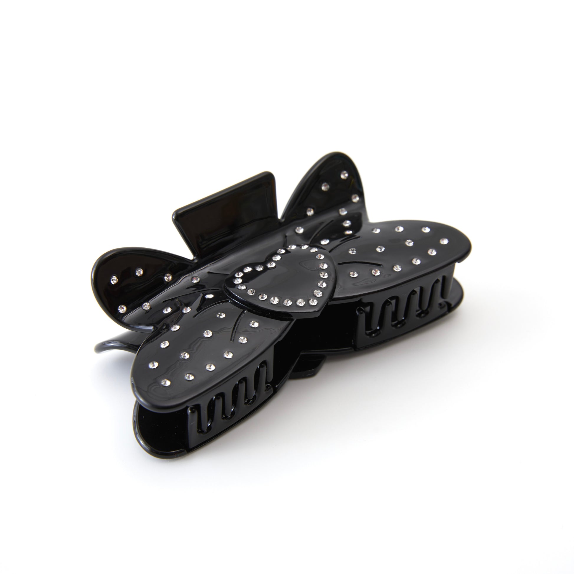 Bow Clip in Noir