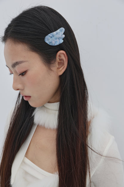 The Winged Clips in Blue Angel
