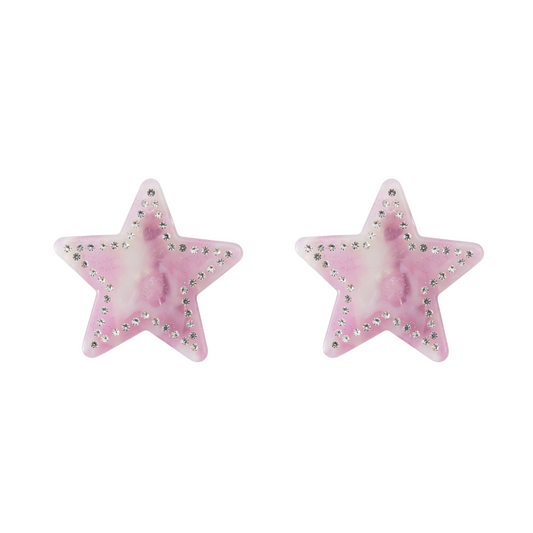 The Starry Clips in Pink Angel