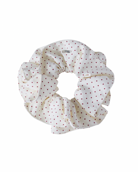 The Polka Dot in Cherry Scrunchie