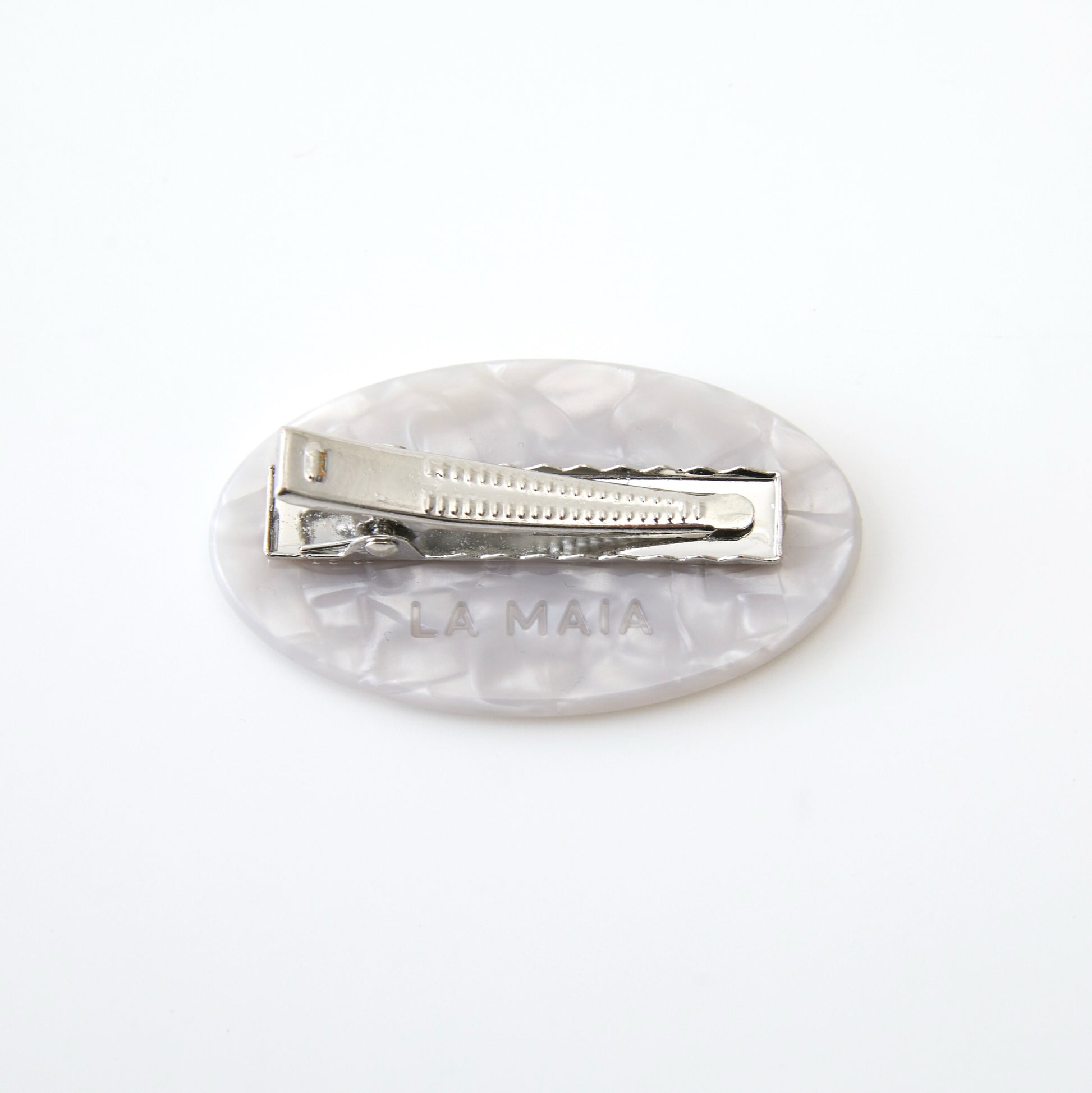Oval Moonstone Hair Clip
