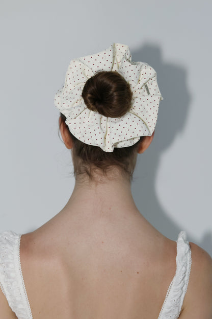 The Polka Dot in Cherry Scrunchie