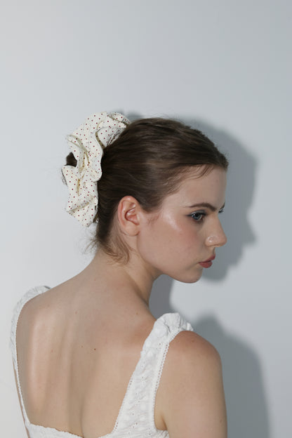 The Polka Dot in Cherry Scrunchie