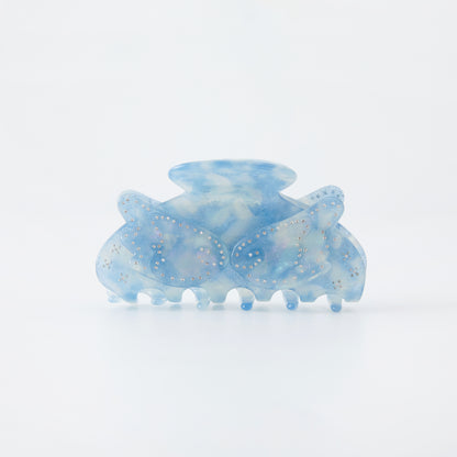 The Winged Claw Clip in Blue Angel