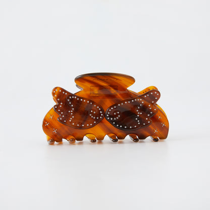 The Winged Claw Clip in Oak
