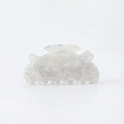 The Winged Claw Clip in Snow Angel