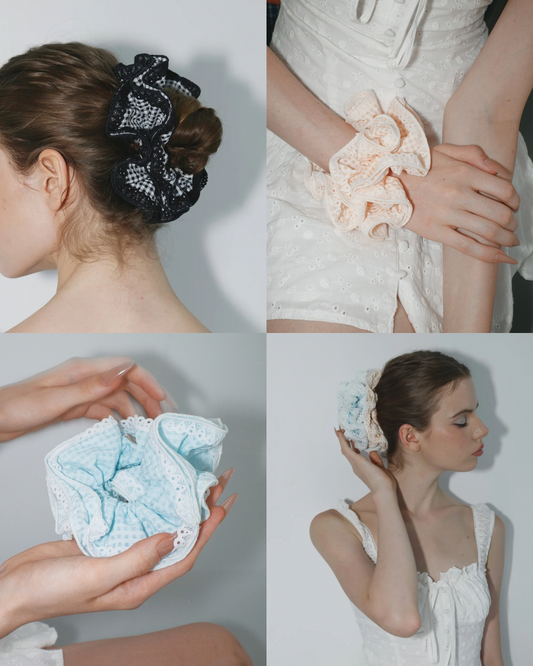 Checkers Trio Bundle (3 Scrunchies)