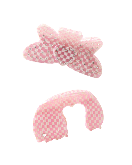 Pink Princess Bundle (2 Claw Clips)