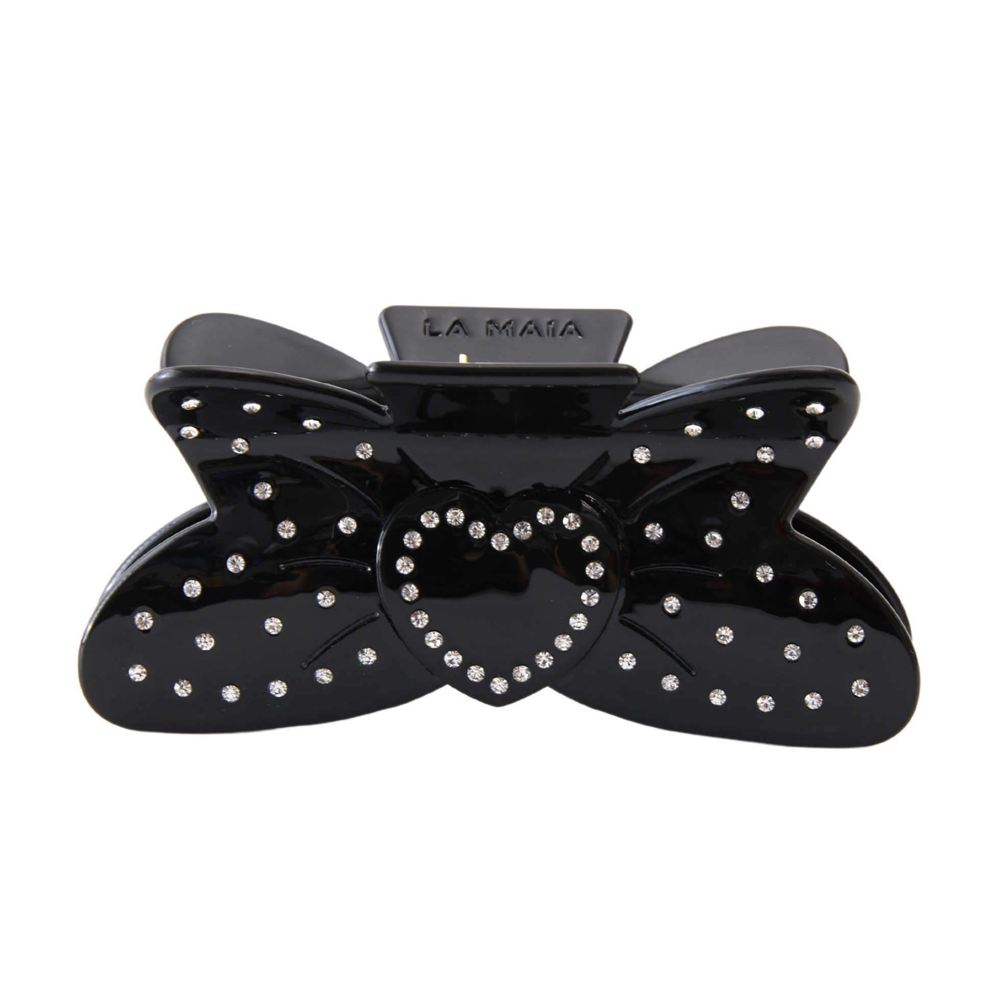 Bow Clip in Noir