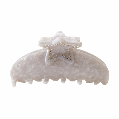 Moonstone Starry Hair Clip