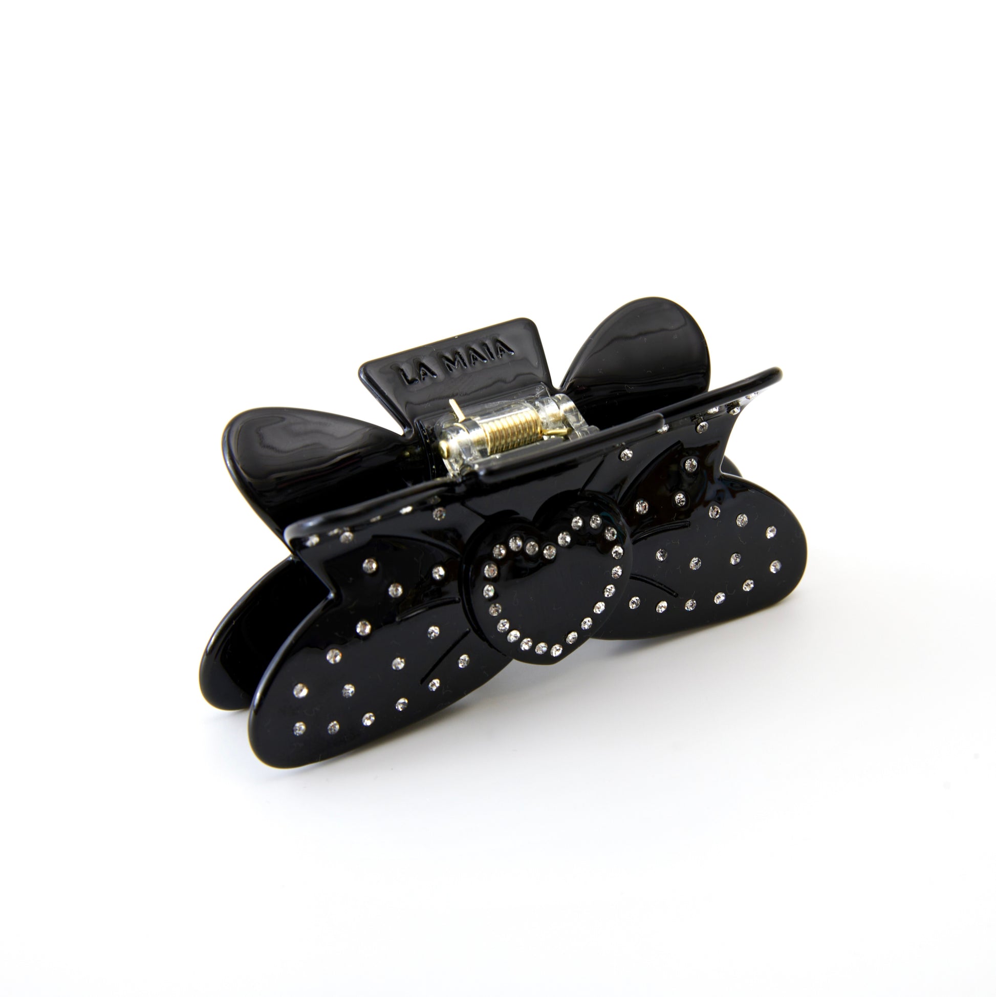 Bow Clip in Noir